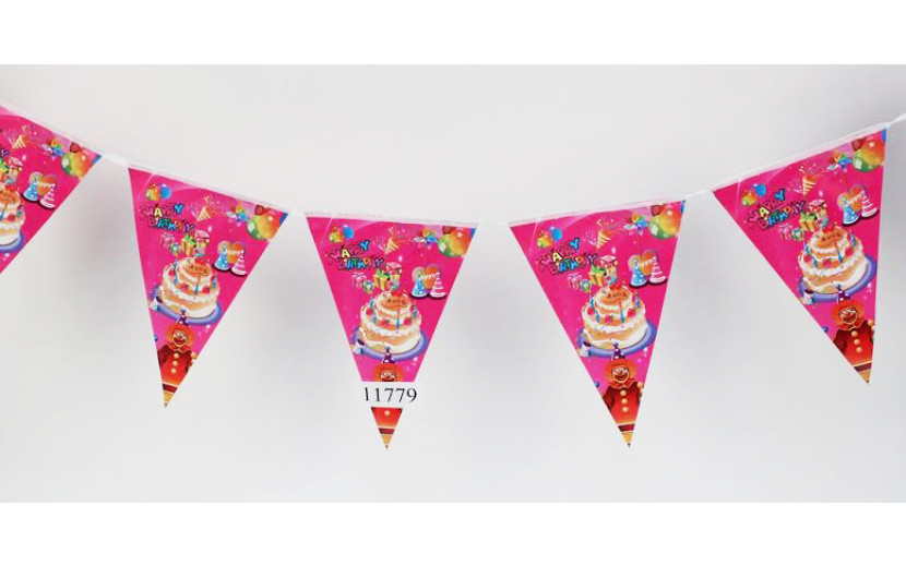 שרשרת דיגלונים ורוד עוגה