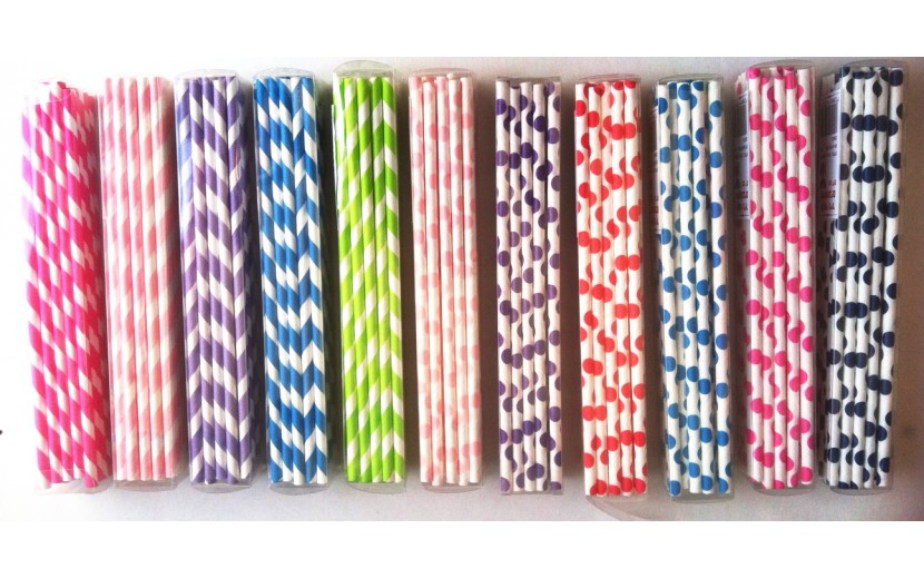 סט 25 קשי נייר מעוצבים במארז צבעים שונים