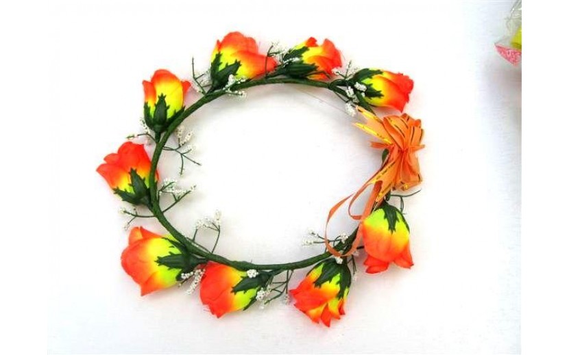 זר פרחים כתום