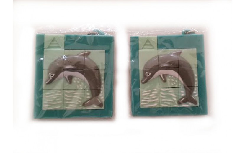 פאזל מחזיק מפתחות דגם דולפין