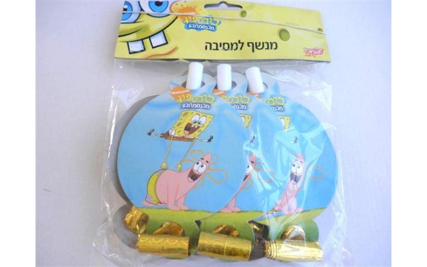 נשפן בוב ספוג 6 יחידות