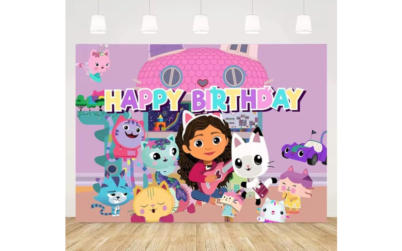 רקע שולחן /צילום מבד ענק דגם בית הבובות של גבי 