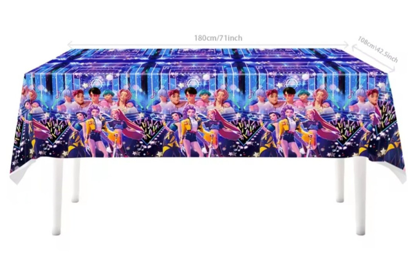 מפת שולחן דגם קיי פופ