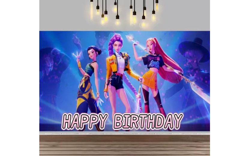 רקע קיר ענק קיי פופ