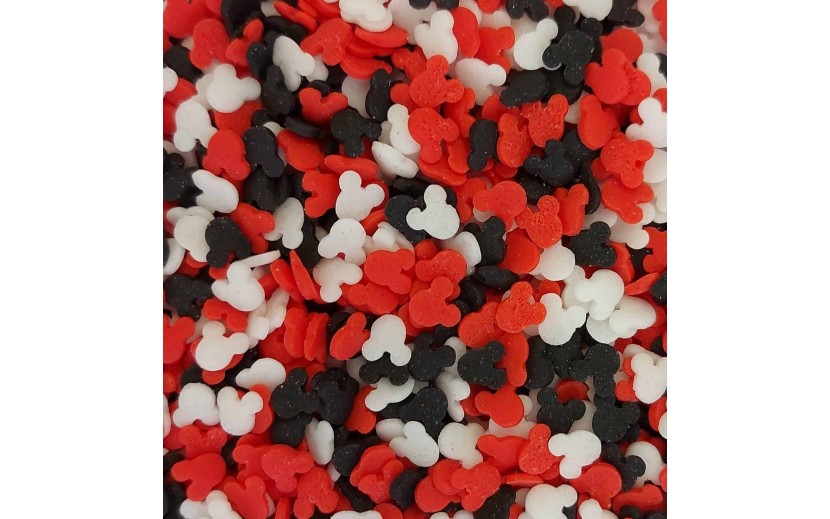סוכריות מיקי מאוס שחור אדום לבן
