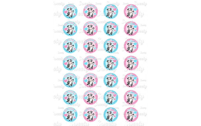 טרנספר שבועות תואם שבלונת מרשמלו 784