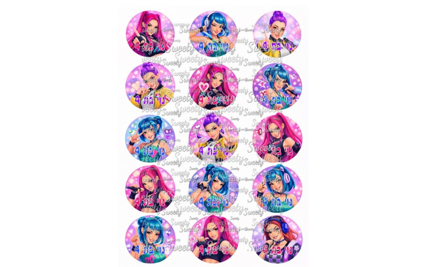 תמונה אכילה קיי פופ לקאפקייקס 79