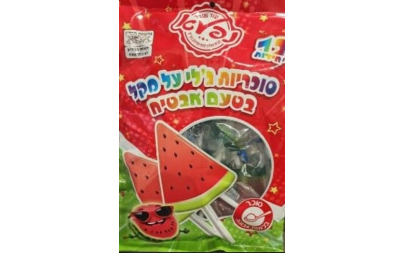 מארז ג'לי על מקל בטעם אבטיח