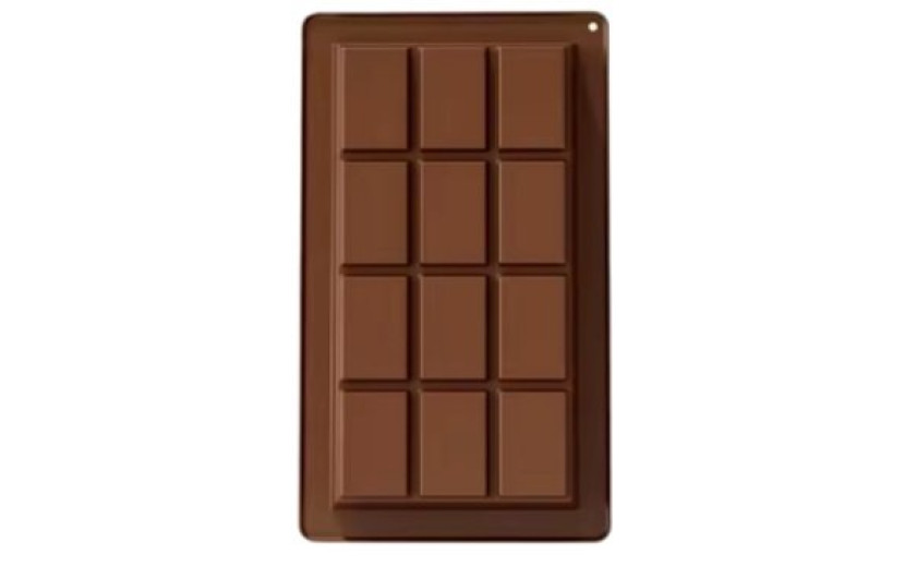 תבנית סיליקון לטבלת שוקולד