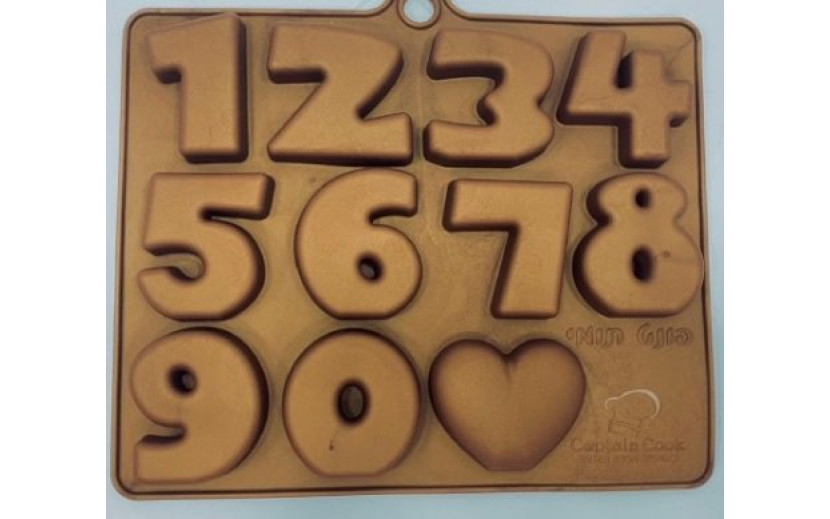 תבנית סיליקון ספרות 