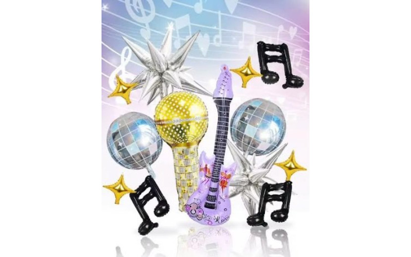 בוקט בלונים מוזיקה 