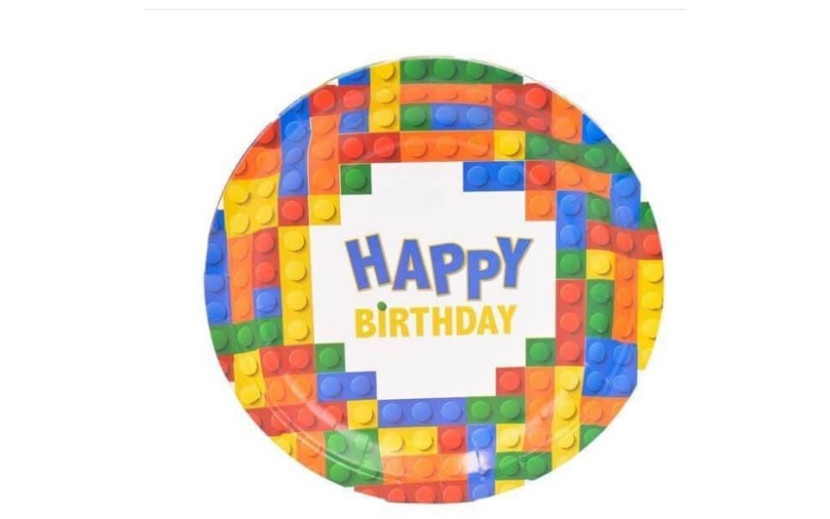 מארז צלחות גדולות לגו