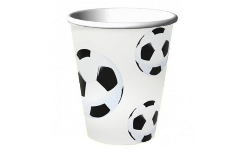 מארז כוסות דגם כדורגל