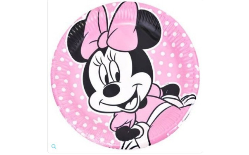 צלחות גדולות מיני מאוס