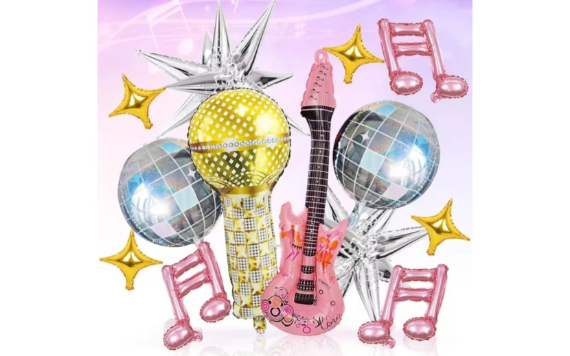 בוקט בלונים מוזיקה 