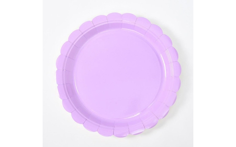 צלחות קטנות מהודרות סגול לילך