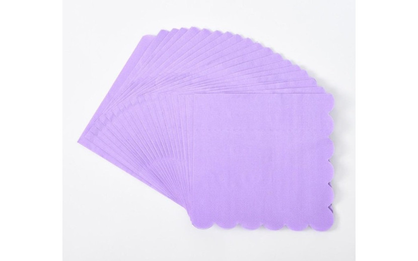 מפיות מהודרות סגול לילך