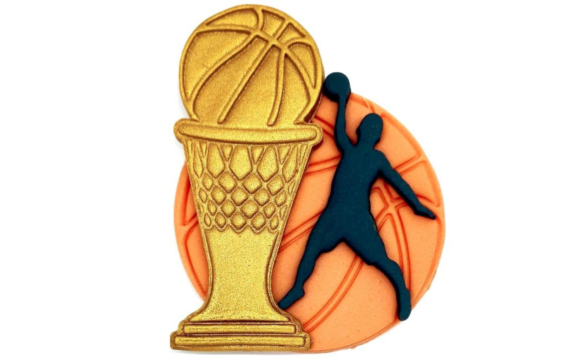 גביע כדורסל מבצק סוכר