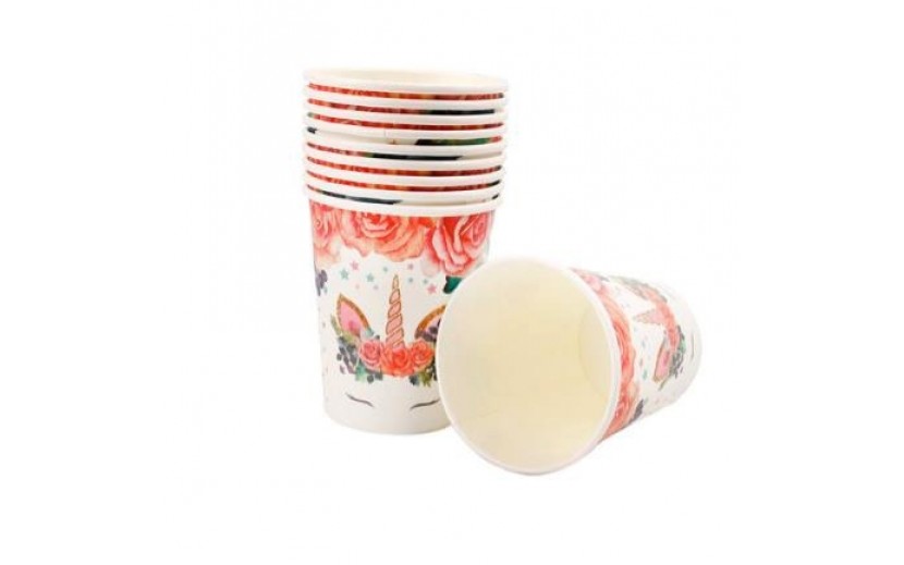 מארז כוסות חם/קר חד קרן עיניים עצומות