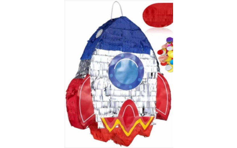 פיניאטה חללית+מקל