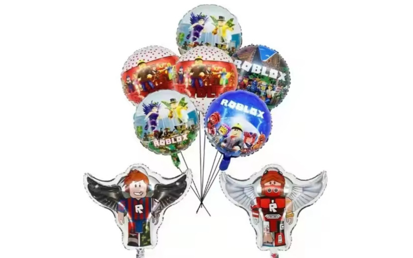 בוקט 8 בלוני מיילר רובלוקס