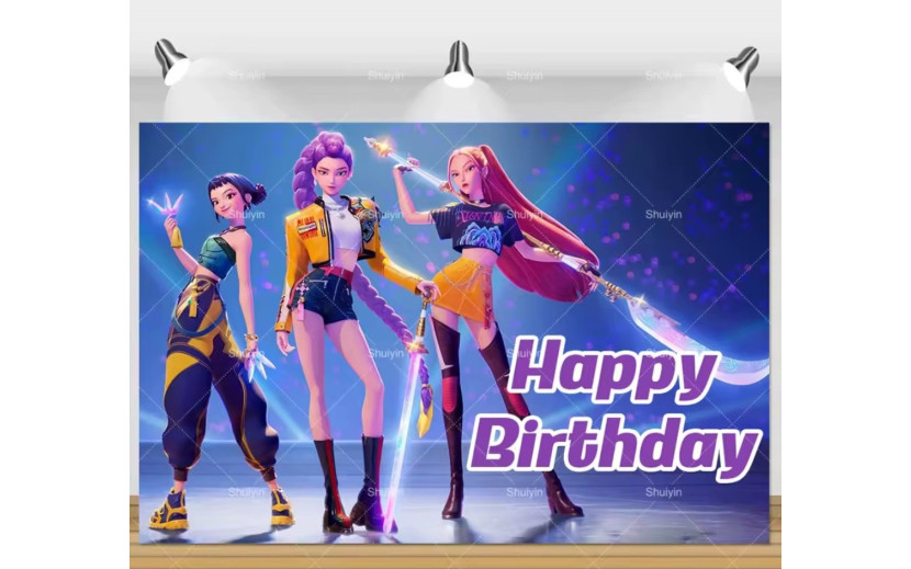 רקע קיר ענק קיי פופ