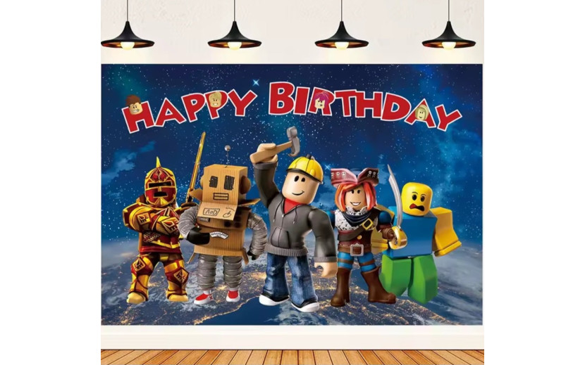 רקע שולחן /צילום מבד ענק דגם רובלוקס 2 