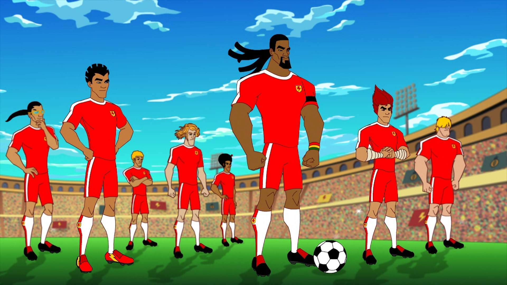 Герой забивал. Суперзабивалы. Supa strikas Эль Матадор. Supa strikas Шеикс.