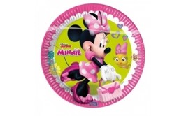 מארז צלחות גדולות  מיני מאוס ורוד