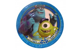 סט צלחות דגם מפלצות