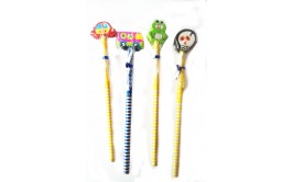 עפרונות עם מחק דגמים שונים