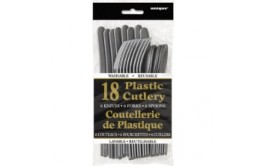 סט 18 חלקים סכום איכותי צבע כסוף