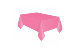 מפה איכותית גדולה מתאימה גם לשולחן עגול צבע ורוד פ