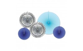 מארז 5 טיטוס תכלת כחול כסף מרהיב