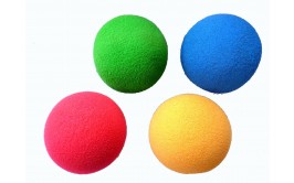 כדורי ספוג 12 סמ קוטר צבעוניים