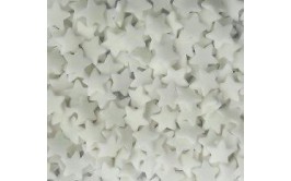 סוכריות כוכבים מרהיבות צבע לבן