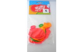 5 בלוני נאון זוהרים