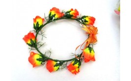 זר פרחים כתום