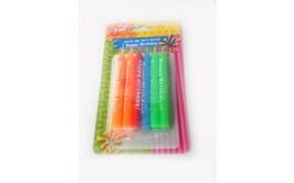 סט נרות HAPPY BIRTHDAY