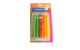 12 נרות הלוגן נצנץ מרהיבים