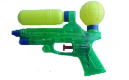 אקדח מים גדול 2 מיכלים צבעים שונים