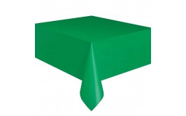 מפת שולחן ניילון ירוק כהה 