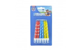  נרות ג'מבו מאויירים דגם מפרץ ההרפתקאות