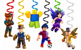 מארז קישוט 6 ספירלות תלייה רובלוקס