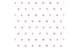 טפט לעוגה לבבות ורוד