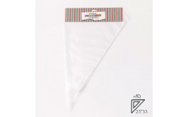 חבילת 10 שקיות זילוף בינוני 25*37