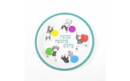מארז צלחות גדולות מעשה בחמישה בלונים