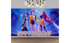 רקע קיר ענק קיי פופ