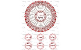 טרנספר לעוגה אשת חיל 509