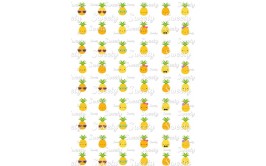 טרנספר קיץ לנשיקות אימוג'י אננס 193 